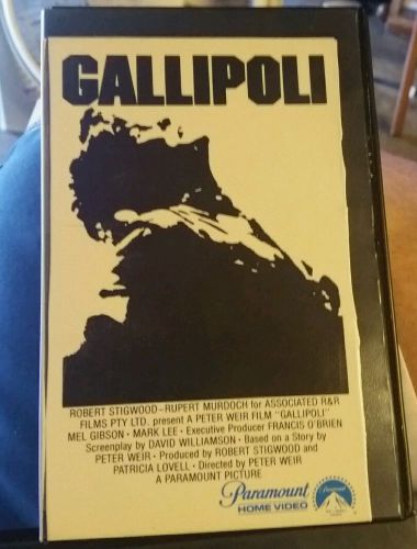 GALLIPOLI Beta Betamax video Tape MOVIE Mel Gibson 1981