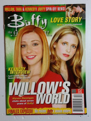 2003 Buffy Vampire Slayer Official Magazine Vol 5 #10-Alyson Hannigan-FREE S&amp;H