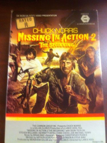 MISSING IN ACTION 2 Beta Chuck Norris Original Release on Video