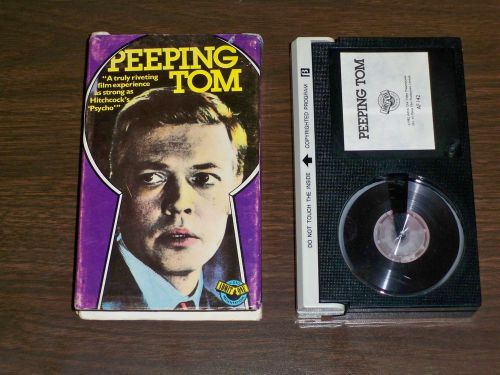 PEEPING TOM (UNCUT) - BETA RARE - 1960 Carl Boehm - PSYCHO HORROR - ADMIT ONE