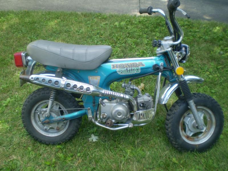 1974 Honda CT70 K3 K 3 CT 70 Mini Trail 70 Honda 70 Candy Riviera Blue