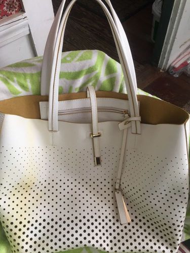 Vincent Camuto Leila Perforated Leather Tote