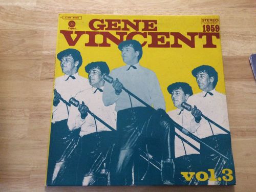 RARE FRENCH LP GENE VINCENT 1959 VOL.3