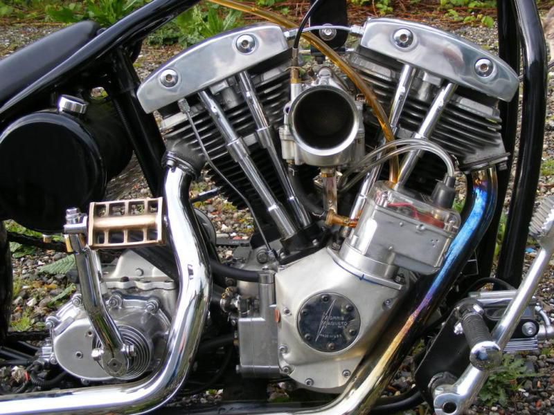 Harley Davidson Shovelhead Chopper Hardtail