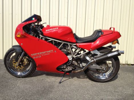 1995 Ducati SP 900SS Red _ Chrom