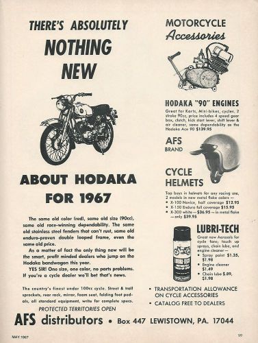 Vintage Hodaka Ad, 1967