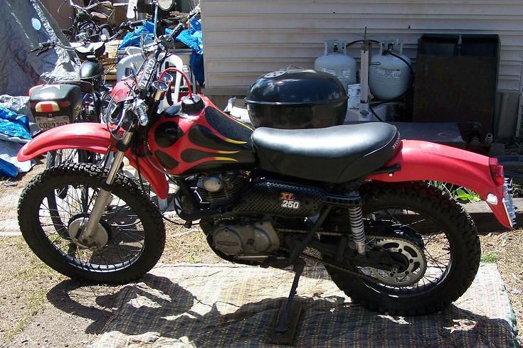 1974 Honda XL250 Enduro Motorcycle Dual Sport 4 Stroke
