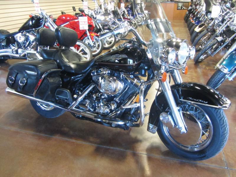 1999 harley davidson road king classic touring no reserve!