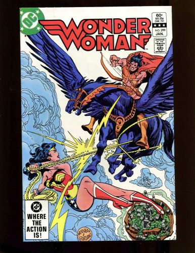 Wonder Woman #299 VF+ Hannigan Giordano Colan Staton Huntress Blackwing