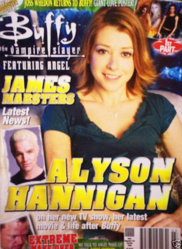 Buffy The Vampire Slayer Magazine #23 Alyson Hannigan/Dayne Johnson/Thompson