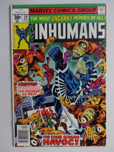 Inhumans #10 Hi Grade 1st Appearance of Warkon &amp; Skorn Ed Hannigan