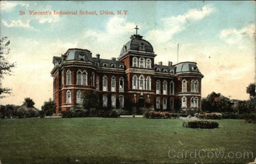 1908 Utica NY St Vincent&#039;s Industrial School Oneida County New York