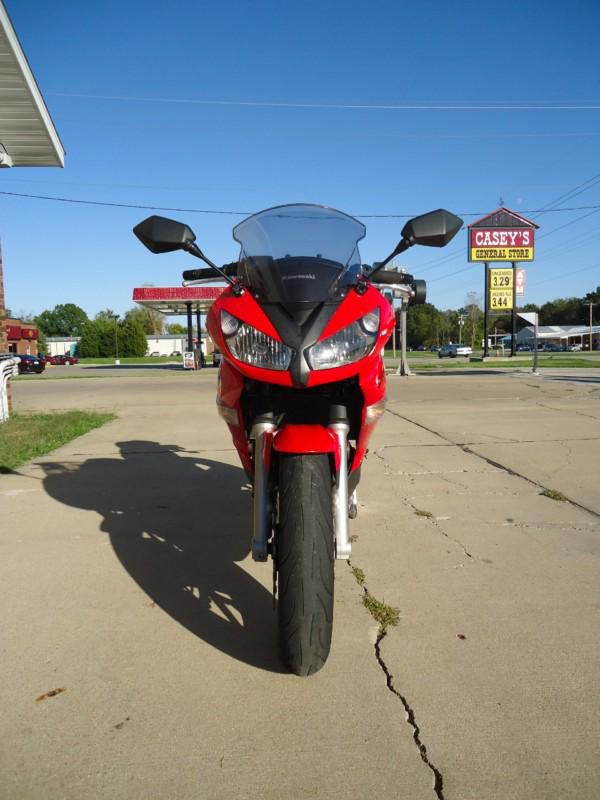 2009 Ninja 650R (red) - $3250