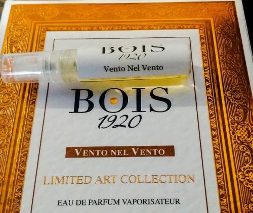 10ml sample of bois 1920 vento nel vento eau de parfum oud