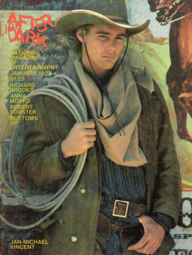 Vintage 1975 AFTER DARK Gay Interest BRUCE WEBER Cover JAN-MICHAEL VINCENT