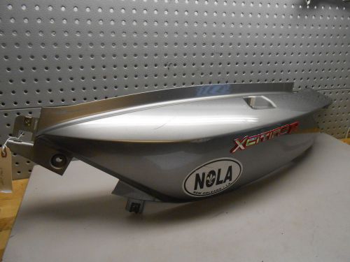 KY1 Kymco Scooter Xciting 250 2009 Left Tail Side Panel Silver
