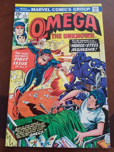 Omega the Unknown #1 Jim Mooney art Ed Hannigan Cover