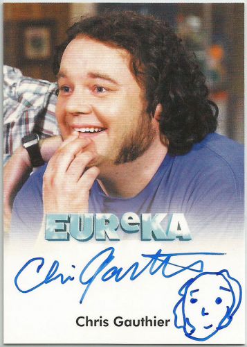 EUREKA Expansion Set ~ CHRIS GAUTHIER Auto/Autograph Card a Vincent