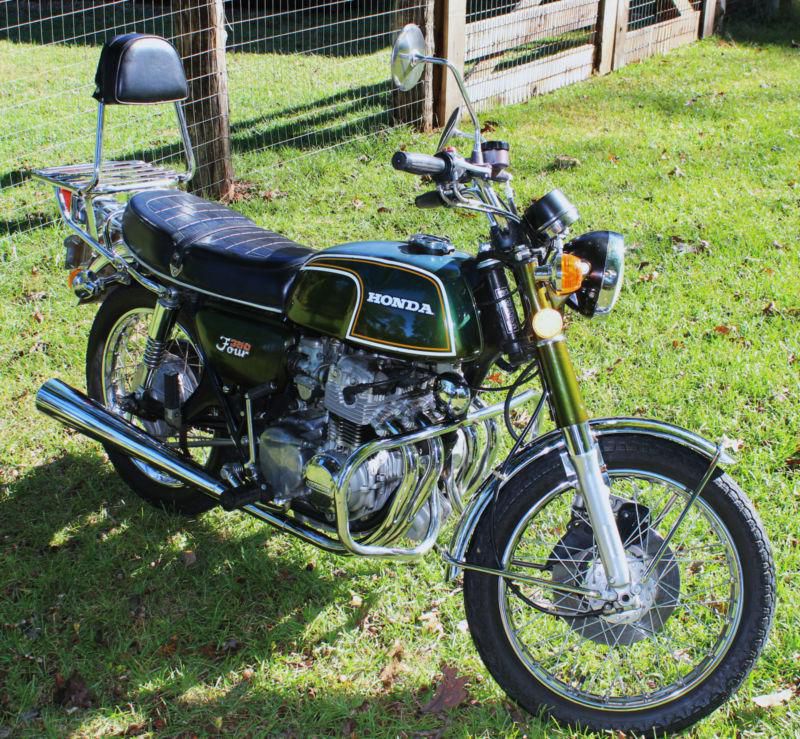 Vintage 1973 Honda CB350F Motorcycle