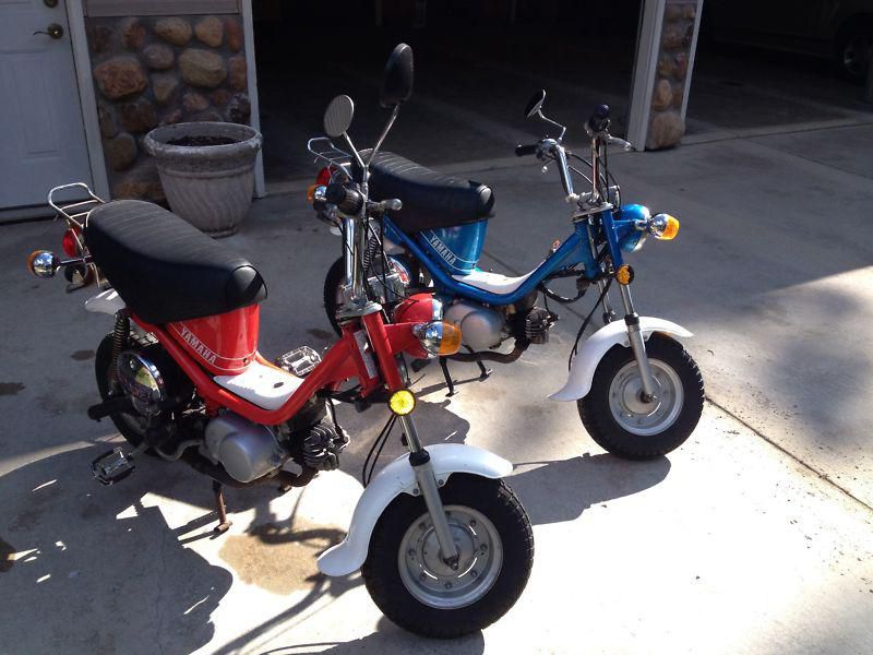 1980 & 1981 Yamaha Chappy LB50 Mopeds