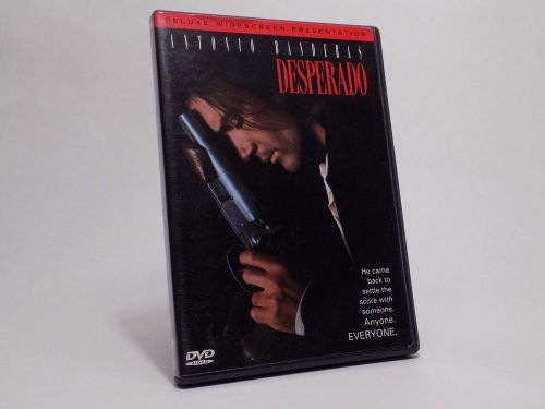 DVD  Desperado  Antonio Banderas, Salma Hayek, Joaquim de Almeida, Cheech Mari