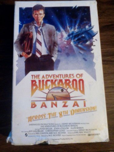 The Adventures of Buckaroo Banzai 1984 Beta video