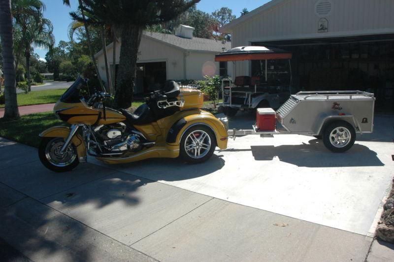 2006 HARLEY DAVIDSON ROAD GLIDE/ CSC TRIKE CONVERSION WITH PULL BEHIND TRAILER