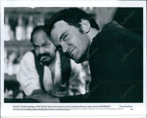 LG182 Actor/Director Quentin Tarantino &#034;Desperado&#034; Hollywood Press Release Photo