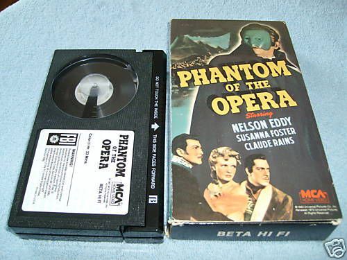 PHANTOM OF THE OPERA - (1943, BETA MOVIE) - NELSON EDDY