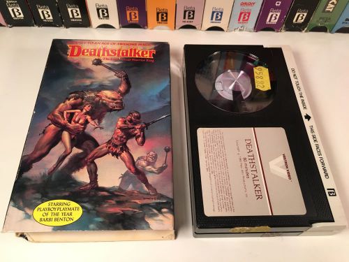 * Deathstalker Betamax NOT VHS 1983 Fantasy Action 80&#039;s Beta Lana Clarkson