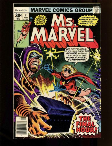 Ms Marvel #4 VF+ Hannigan Romita Mooney Sinnott Destructor Doomsday Man