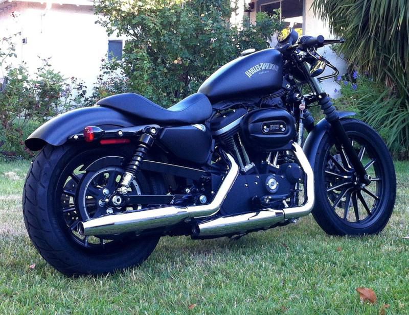 2012 Harley-Davidson XL883N Iron 883 Denim Black~Mint~1,200 miles~1 owner