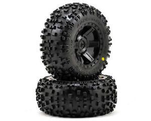 Pro-Line Badlands 2.8&#034; Tires w/Desperado Electric Rear Wheels (2) (Black) (M2)
