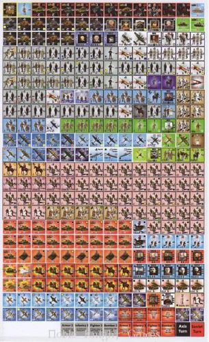Vento Nuovo Wargame Blocks in the East - Unit Stickers (Icons Edition) Zip MINT