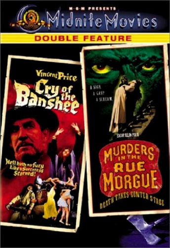 Cry of the Banshee/Murders in the Rue Morgue (DVD, 2003) Vincent Price RARE OOP
