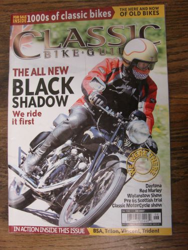 Classic bike guide magazine the new vincent black shadow vintage