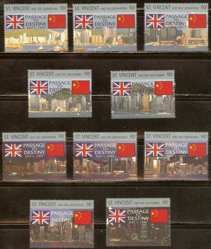 Mint St.vincent stamps Set (MNH)