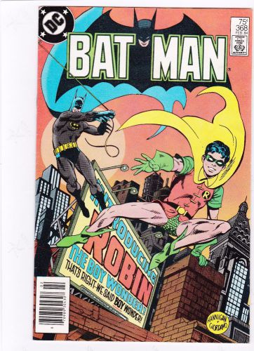 BATMAN #368 / JASON TODD AS ROBIN / HANNIGAN &amp; GIORDANO / 1984 / DC COMICS