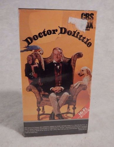 NEW Betamax Beta DOCTOR DOLITTLE 1967 Rex Harrison