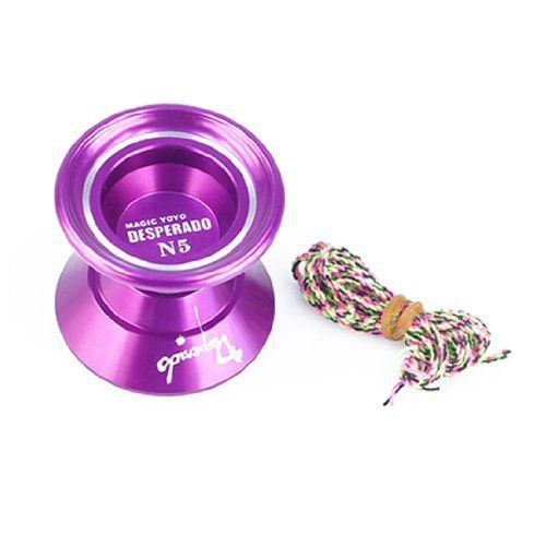 Magic YoYo N5 Desperado Alloy Aluminum Professional Yo-Yo Toy Toys purple Sale