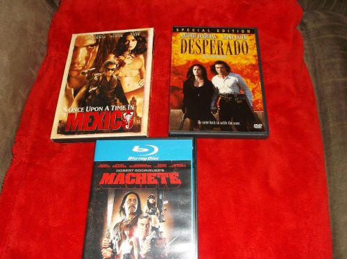 Machete, Once upon a time in Mexico, Desperado DVD, Action/Adventure/Crime