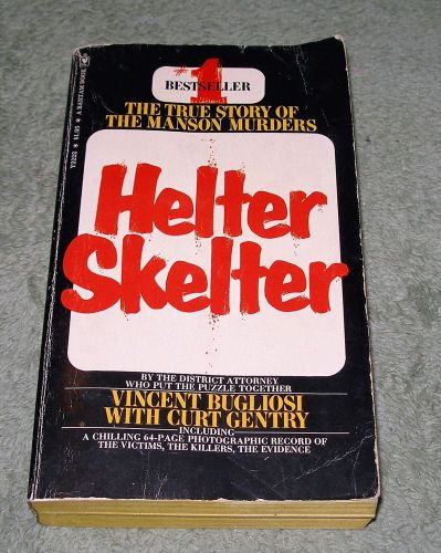 HELTER SKELTER : The True Story of the Manson Murder (1976 PB) ~Vincent Bugliosi