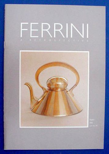 VINCENT FERRINI (b. 1933) 1983 Art Catalog