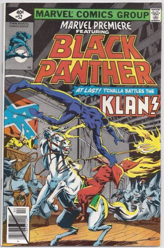 Marvel premiere #52 (feb 1980, marvel) hannigan/bingham [t&#039;challa v klan]  vf+