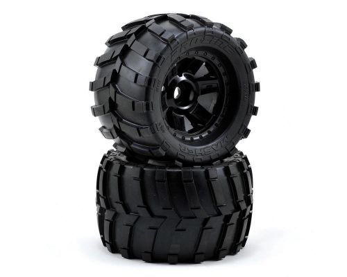 Pro-Line Masher 3.8&#034; Tire w/Desperado 17mm 1/2&#034; Offset MT Wheel (2) (Black) (M2)