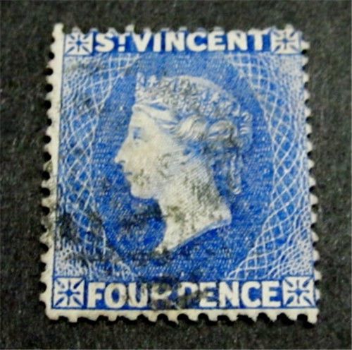 nystamps British St Vincent Stamp # 46 Used $90