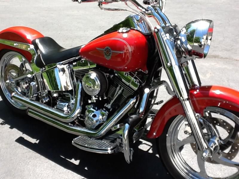 FatBoy, Harley Davidson Softail, Lots of Chrome ,Red, Under wholesale price