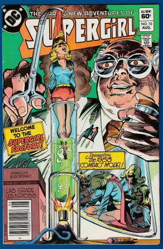 DARING NEW ADVENTURES OF SUPERGIRL #10 * Lois Lane back up story * Hannigan cvr