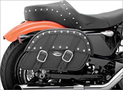 Saddlemen Desperado Slant Custom Fit Large 17&#034; Saddlebags for Harley &amp; Metric