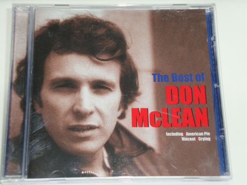 Don mclean - the best of - 2001 cd - american pie - vincent - crying